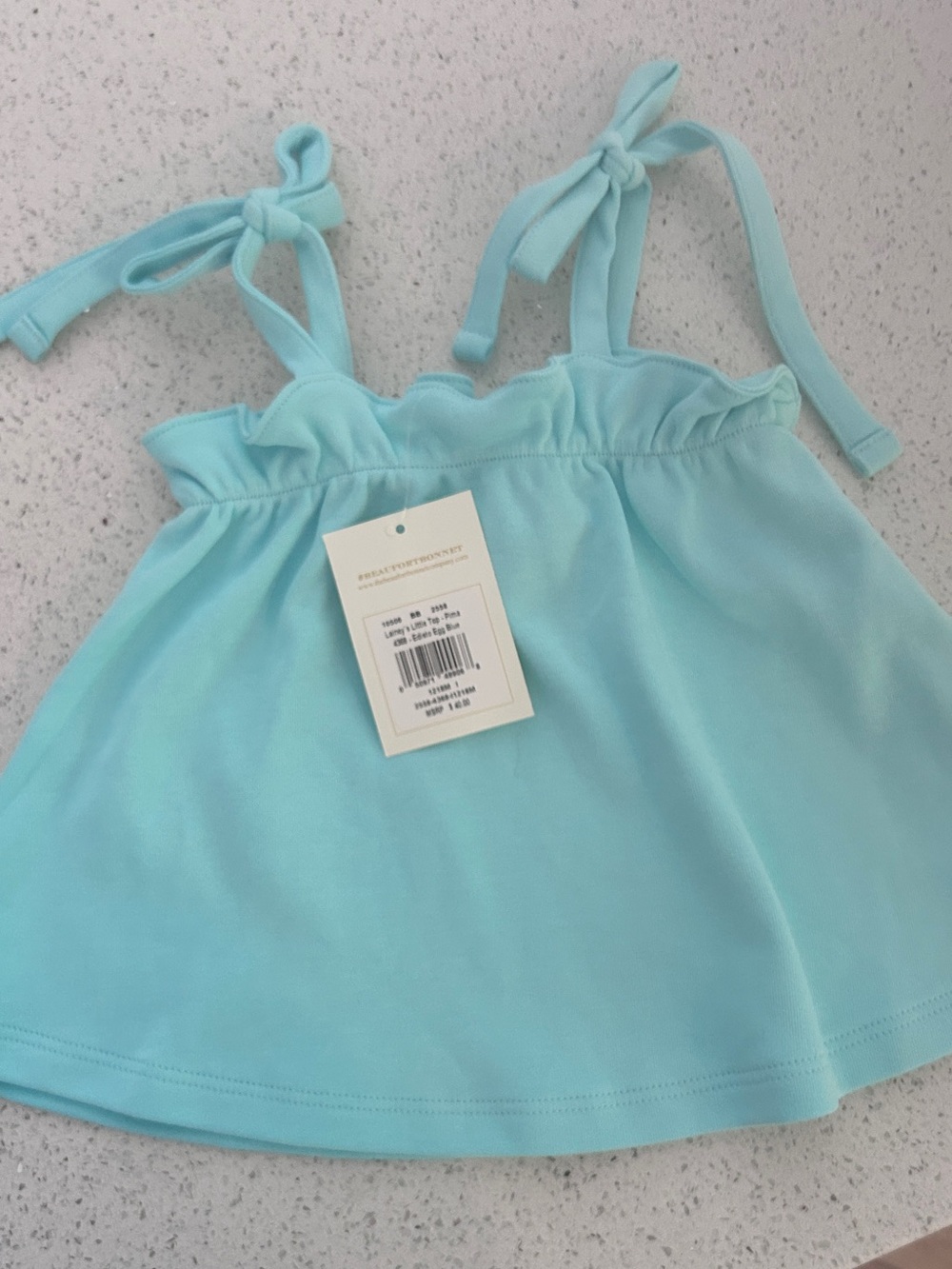 NWT TBBC Lainey’s little top sz 12-18m